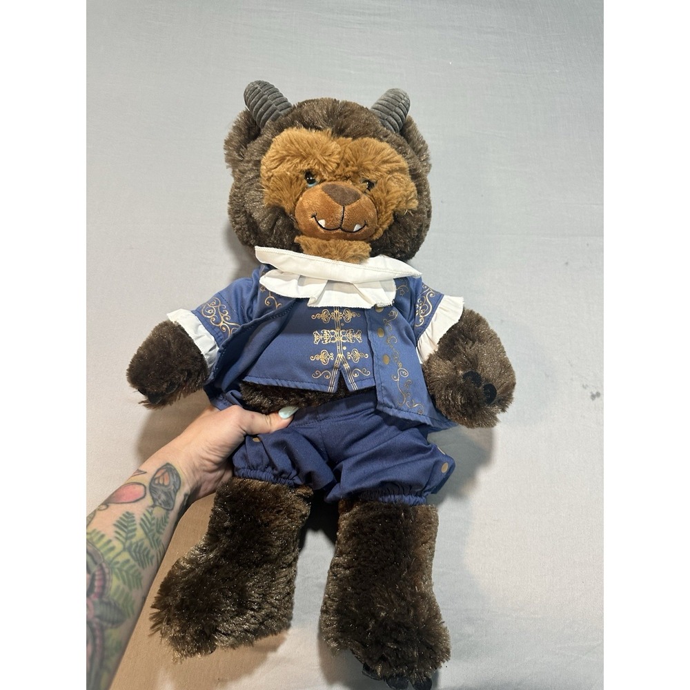 Build A Bear/Disney Beauty & Beast 19" Beast In Outfit